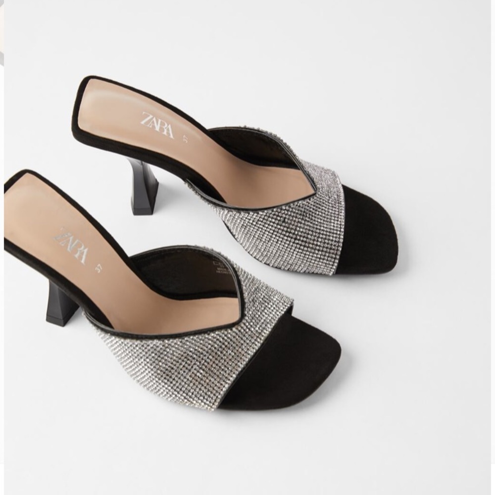 ZARA bejewelled heels (10)